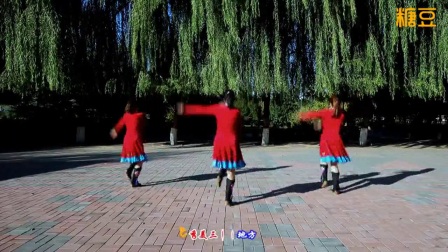 云裳广场舞《秀美三都》背面