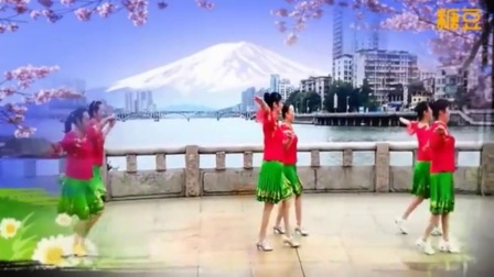 糖豆广场舞《雪山阿佳》双人舞16步对跳健身