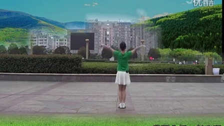 吉美广场舞《阿尔山的姑娘》正背教
