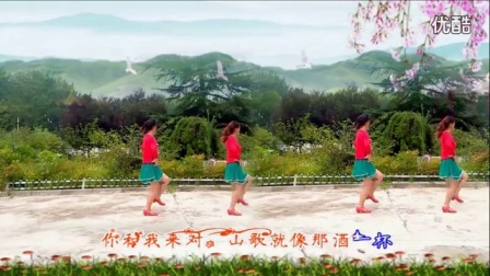 玫香广场舞（幸福山歌）16步附教学