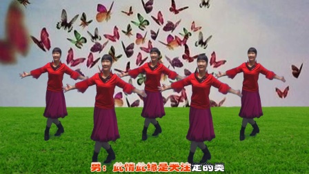 《风雨醉情缘》正背面演示 恰恰舞