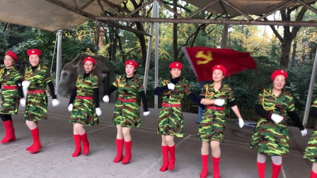 南昌玲玲广场舞《红色娘子军》下载