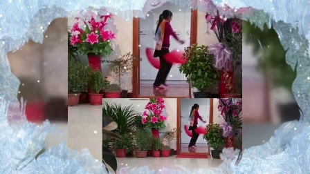 扇子舞《爱你爱你是必须的》刘华广场舞