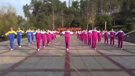 邵东金旺广场中老年健身操队快乐舞步