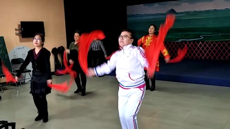 科左后旗喜洋洋中老年健身操队