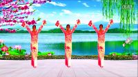 玫香广场舞《老妹你真美》手绢背面演示
