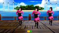 2017吕芳广场舞简单水兵舞《小小新娘花》正
