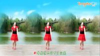 金灿灿广场舞《花开的时候你就来看我》正面
