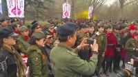 水兵舞友欢聚陶然亭北门精彩花絮