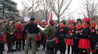 陶然北门水兵舞团热烈欢迎山西水兵舞协会铁