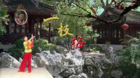 开心牡丹广场舞《一枝梅》廖弟编舞牡丹习舞