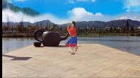 阜宁舞梦缘广场舞《格桑梅朵》 编舞 春英 4