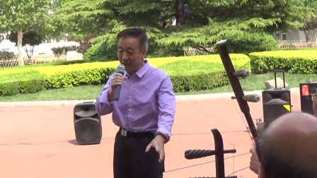廊坊京东大鼓艺人人民公园献艺表演