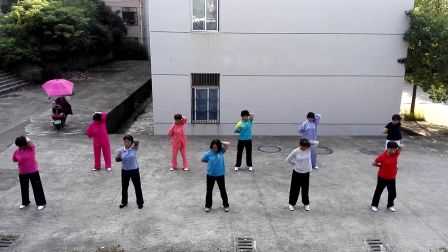 5月28曰易筋经彩排