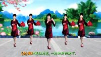 2017吕芳广场舞简单好看《对花》正背面及分