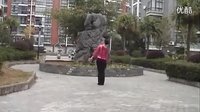 高安子君广场舞《花桥流水》（附背面和分解）标