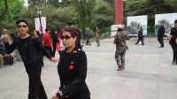 北京陶然亭《大桥水兵舞》早晨热身体操