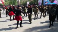 北京陶然亭《北门水兵舞》第二套水兵练习