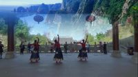 舞之梅广场舞《天边的巴格拉宗》