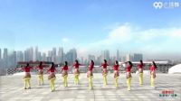 张春丽广场舞《就要你红》正面表演高清