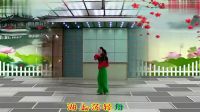刘荣广场舞《我爱西湖花和水》背面