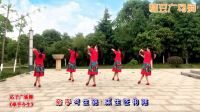 应子广场舞《牵手今生》分解教学背面