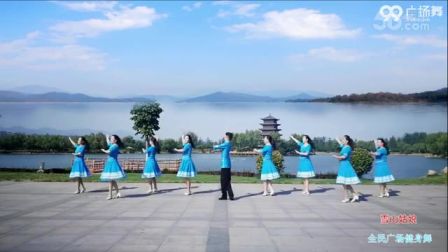《雪山姑娘》广西廖弟广场舞（附教学）