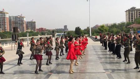 陶然水兵舞单人舞表演 包头王丽舞美艺术团