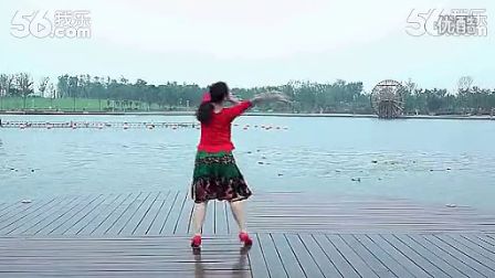 応子广场舞《娜鲁湾情歌》 背面