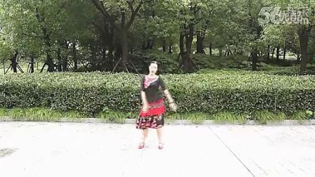 応子广场舞《娜鲁湾情歌》附背面与分解