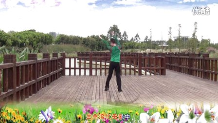 廖弟广场舞《妈妈就是我的梦》正背面演示