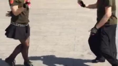 北京陶然亭水兵舞第二套