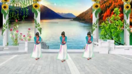 上上城广场舞《秋水伊人》廖弟 秀
