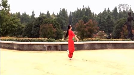 张春丽广场舞《人的命天注定》正背表演与动
