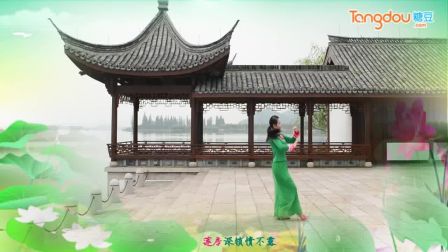 背面张春丽广场舞《江南音诗》原创附教学