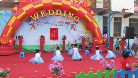辉县市南村幼儿园幼儿舞蹈   悄悄话