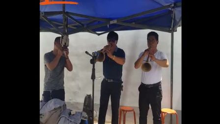 陕北温伟伟大唢呐民歌联奏 实在好听