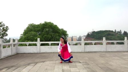 横峰霞坊琴儿广场舞    康巴情  舞蹈 応子