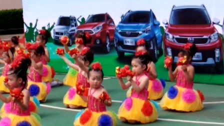 国强六一儿童节幼儿舞蹈雨花石