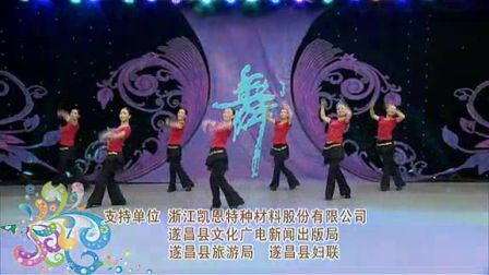 《开门红》杨艺紫蝶2012最新全民广场舞（清晰