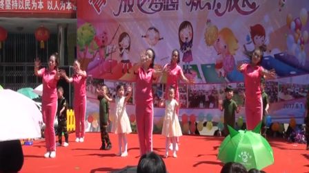 育新老师 幼儿舞蹈串烧（桐梓县育新幼儿园）