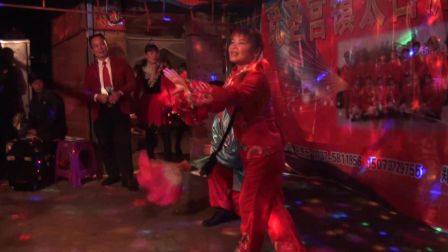 花鼓戏《送财》 武圣宫镇太白洲军鼓队