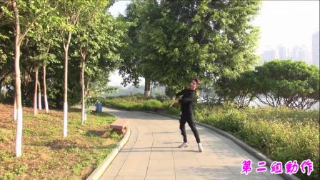 廖弟广场舞《秋水依人》（转）