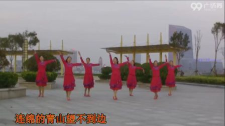 《火火的情郎》广场舞茉莉广场舞喜庆临门(2