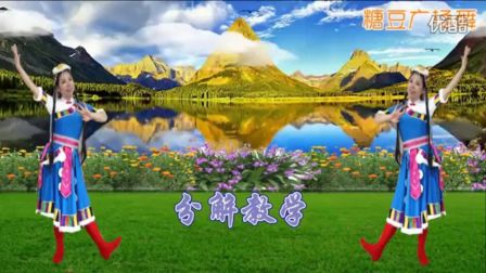灵芝刘荣广场舞国庆献礼《最美的歌儿唱给妈