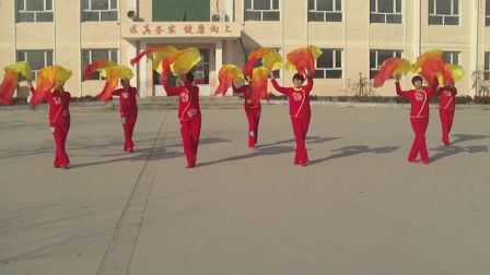 晋州东里庄广场舞快乐舞蹈团祖国你好