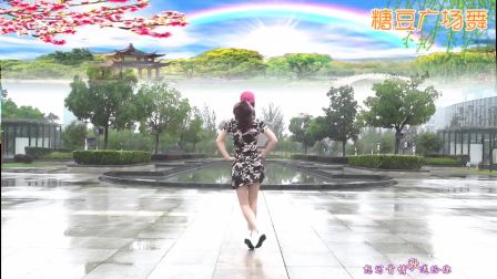 动动广场舞《最美姑娘》DJ 24步背面