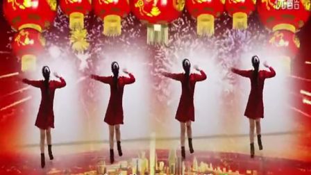 金灿灿广场舞《天降吉祥》编舞青儿高清