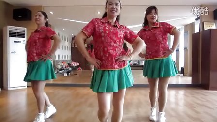 舞灵美娜子广场舞 《欢喜就好》 姐妹版 编