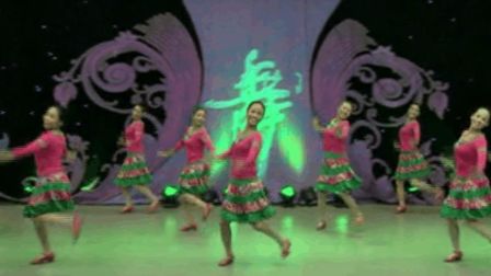 春英广场舞《欢乐山寨》表演